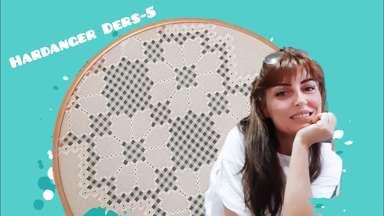 HARDANGER KESİM DERS-5 (KESİM İP &Ccedil;EKME ) #selma_ile_hardanger_ogreniyoruz  #hardanger