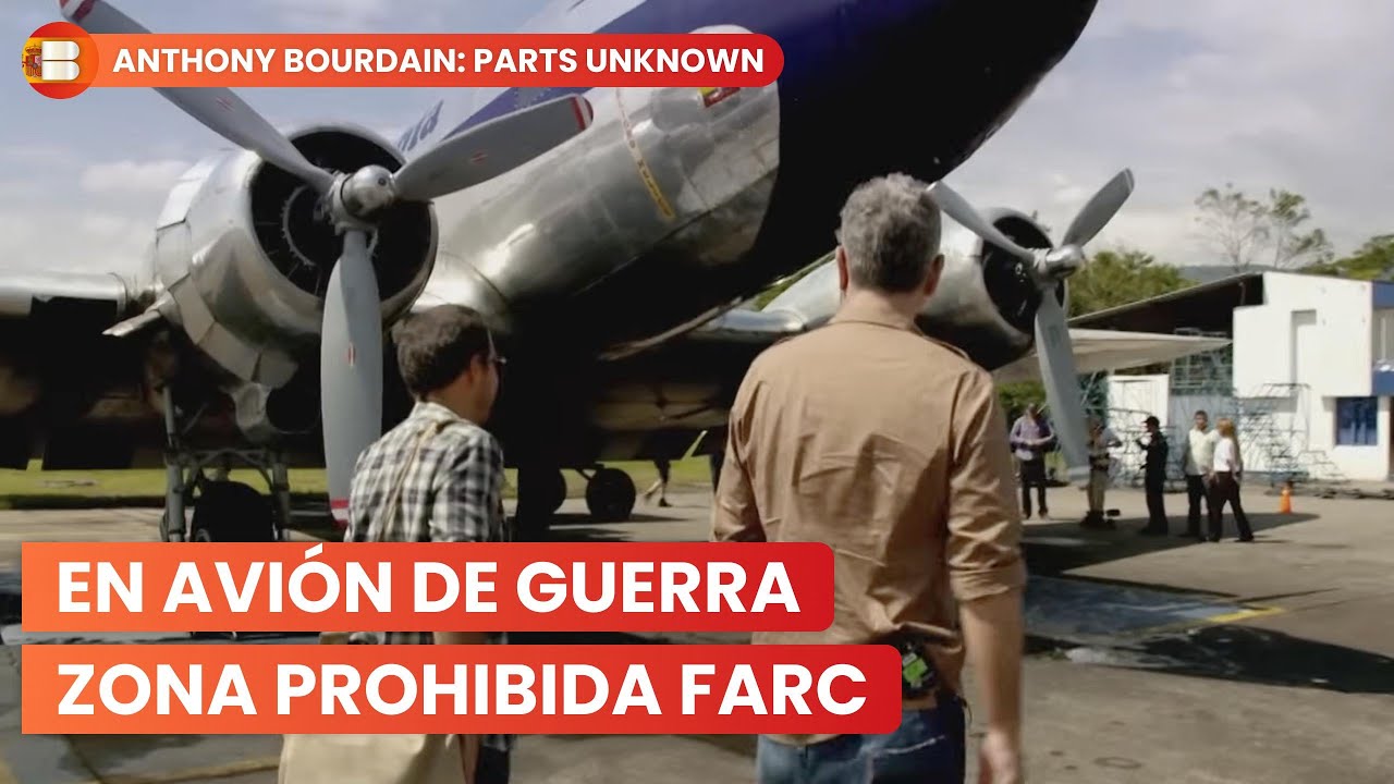 Volando al Amazonas en avión de guerra a zona FARC | Anthony Bourdain: Parts Unknown