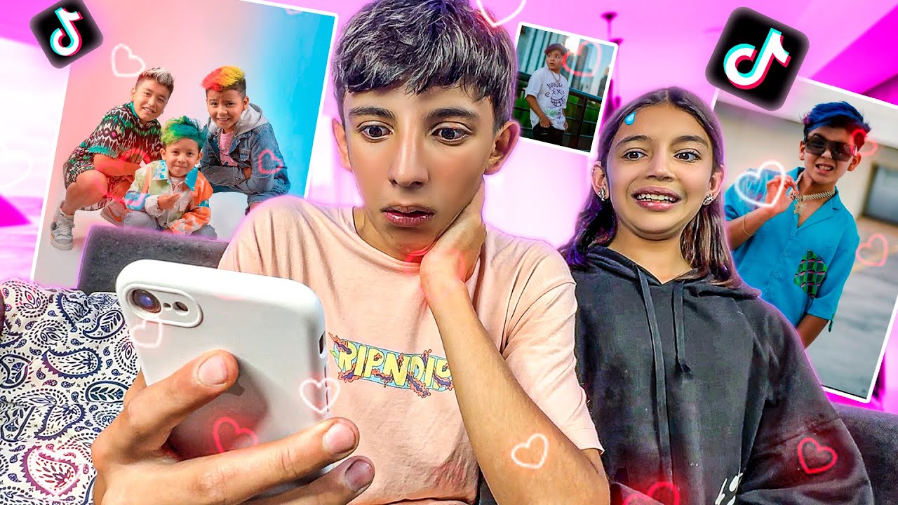 ¡REVISANDO los LIKES de TIK TOK de MI EX LUNA! *LE GUSTA  @Piculin & Galletita