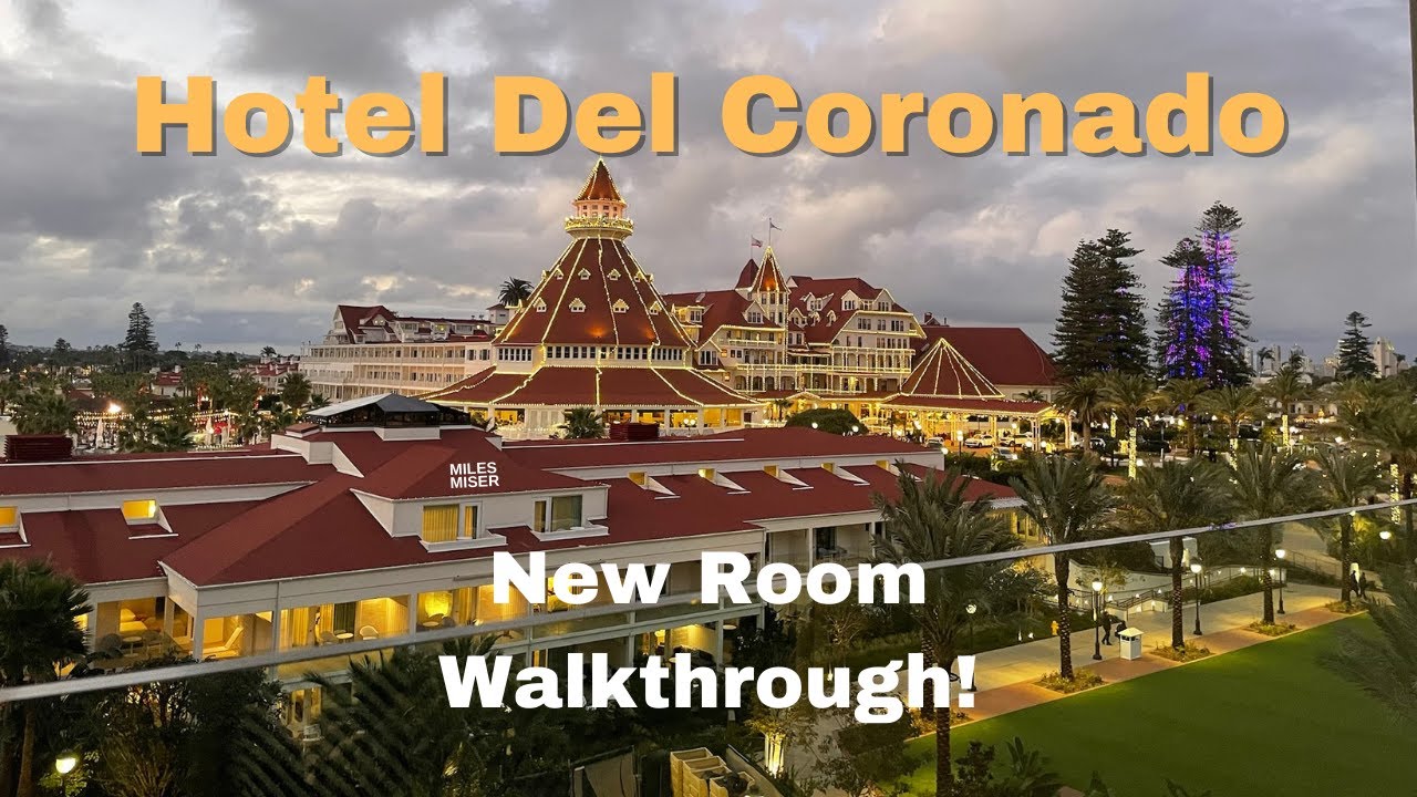 Hotel Del Coronado, San Diego - New Hotel Wing Room Review!