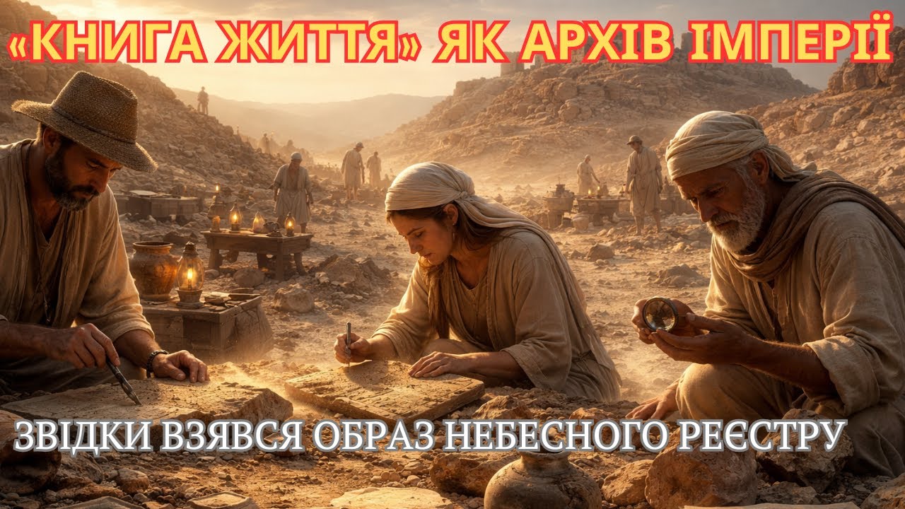 «КНИГА ЖИТТЯ» ЯК АРХІВ ІМПЕРІЇ звідки взявся образ небесного реєстру