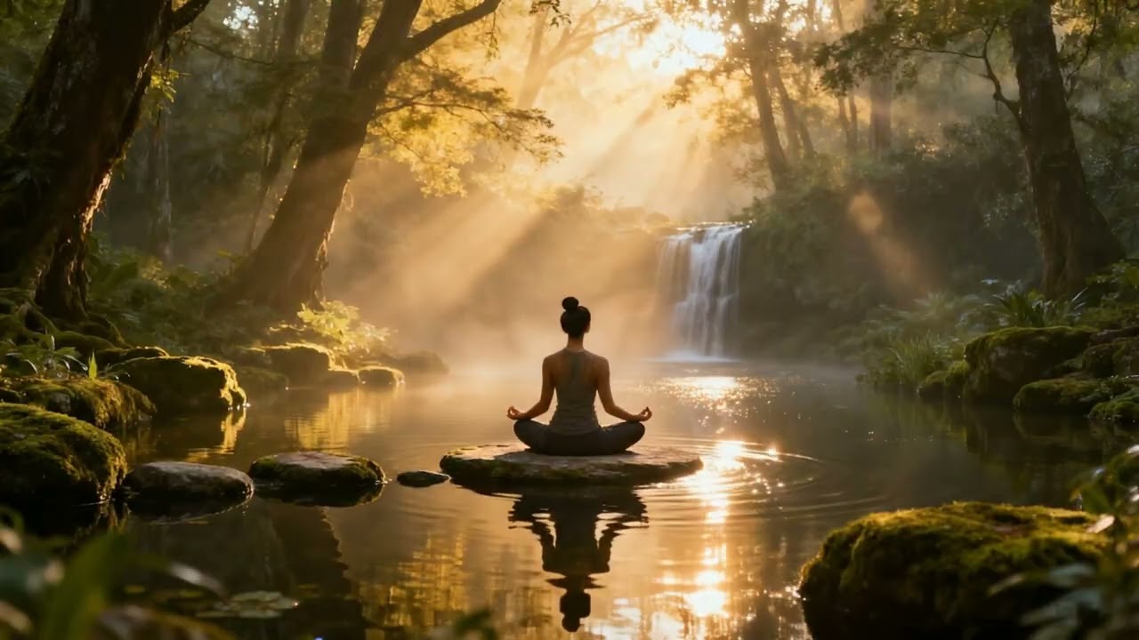 Healing Meditation Music 🌿 Relaxing Piano & Nature Sounds for Deep Sleep, Stress Relief, Zen Mind