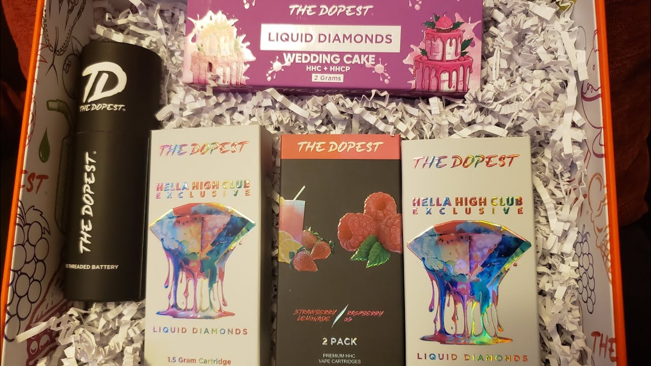 Hella High Club Review (HHC/HHCP/liquid diamonds) 10th BUNDLE