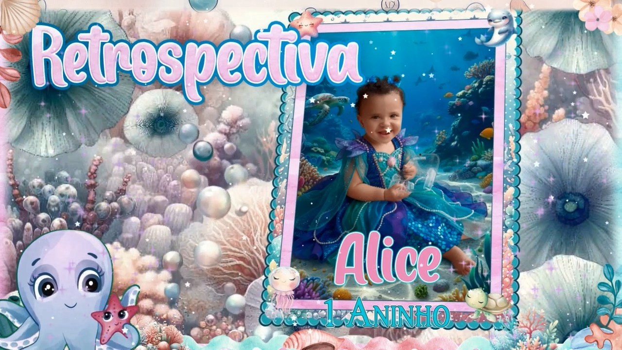 Retrospectiva Fundo do Mar Candy - Alice
