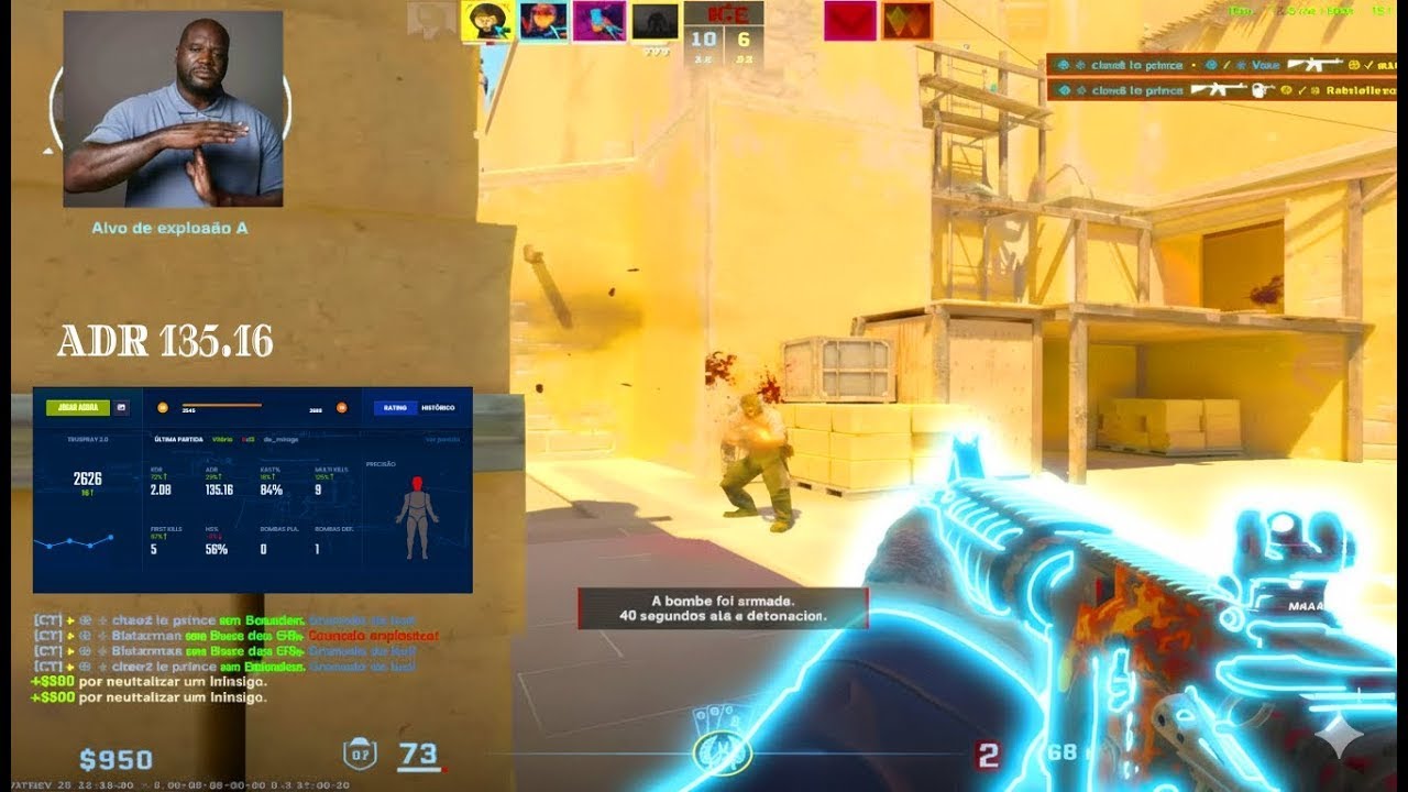 2.08 KDR - Não deixamos eles fazerem mais NENHUM ROUND de TR! 25/12