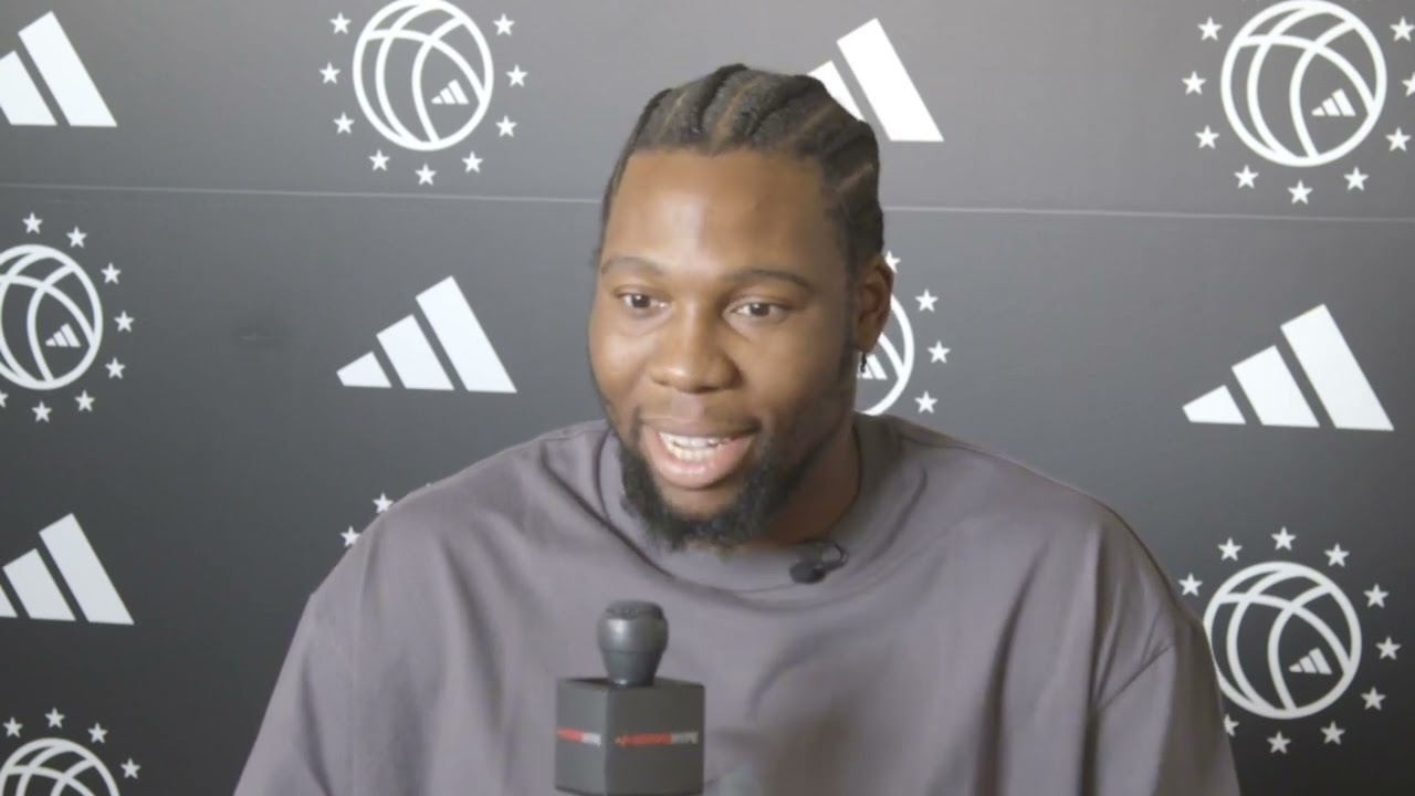 Guerschon Yabusele 2025 adidas Eurocamp Interview