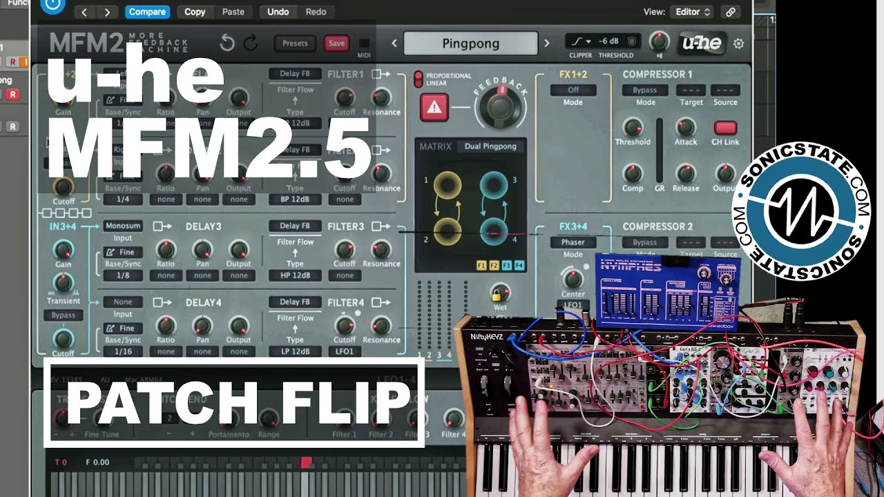 u-he More Feedback Machine 2.5 Patch Flip - Sonic LAB