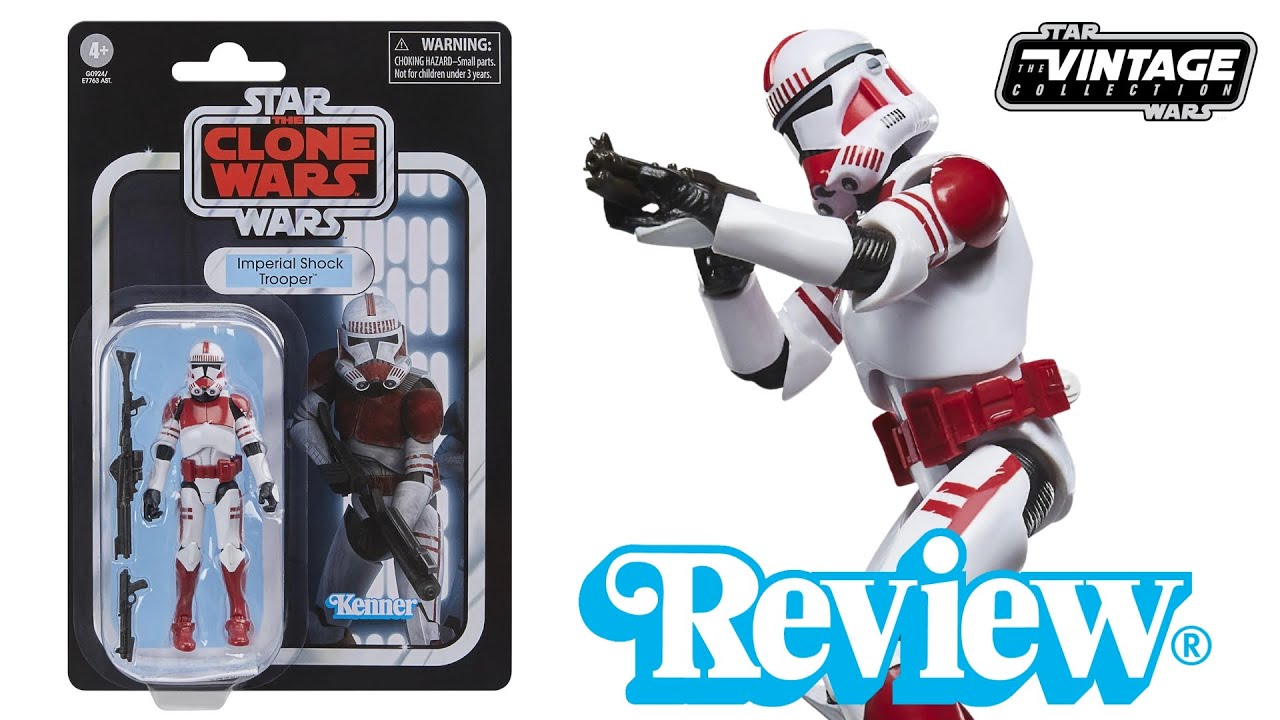 Star Wars The Vintage Collection Imperial Shock Trooper VC374 Review!