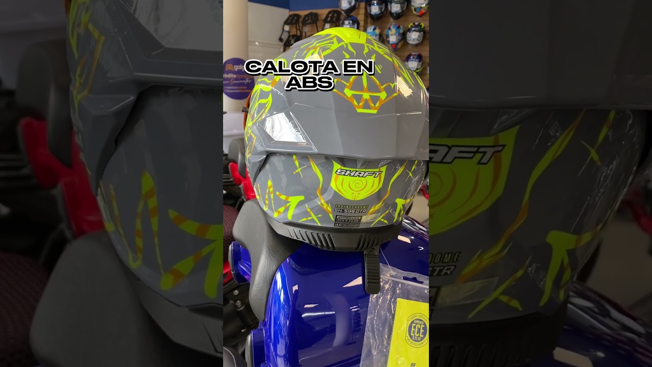 SHAFT SH-598GTR ADRENOCHROME 🔥  #motometa #moto #shaft