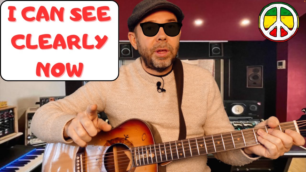 TUTO GUITARE - I CAN SEE CLEARLY NOW (Jimmy Cliff) 🇯🇲