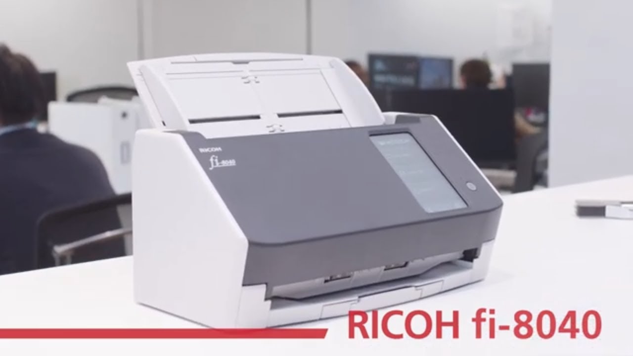 Meet the RICOH fi-8040 — Collaborative Document Scanning, Simplified