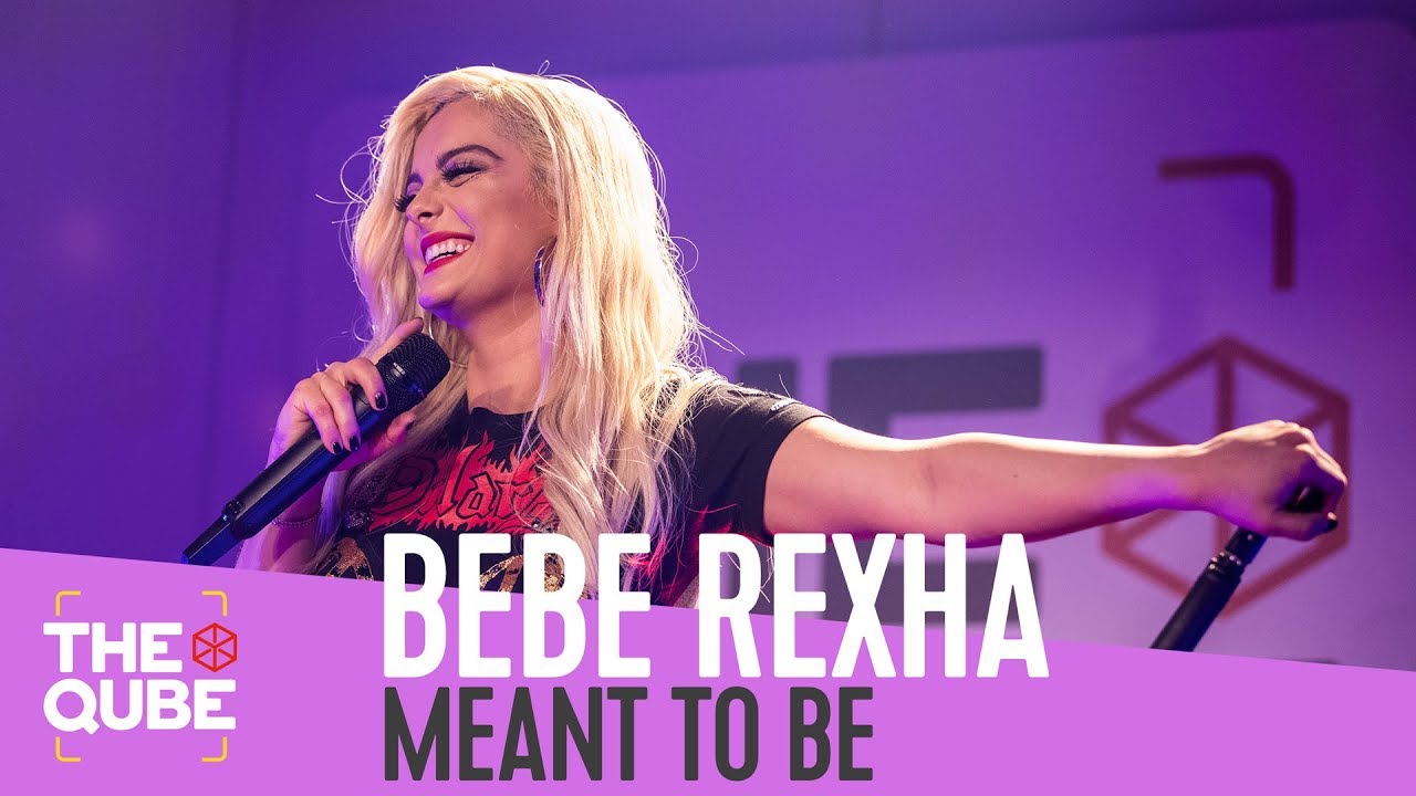 Bebe Rexha - 'Meant To Be' (live in the Qube)