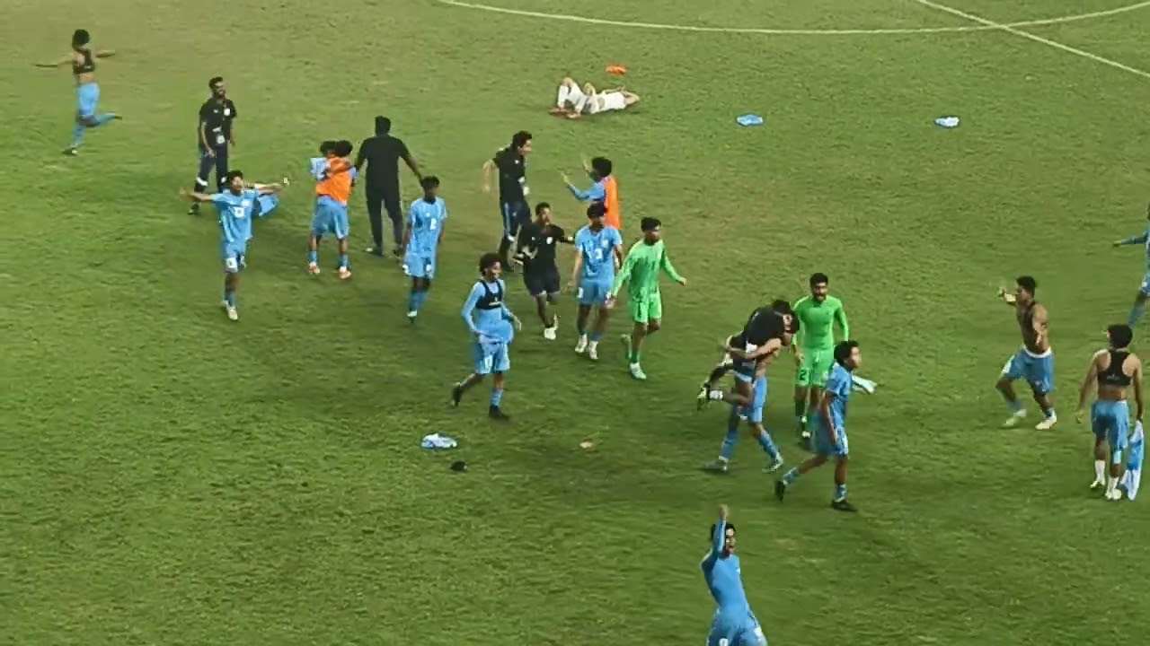 AFC U17 football India vs Iran 2-1 nail biting win