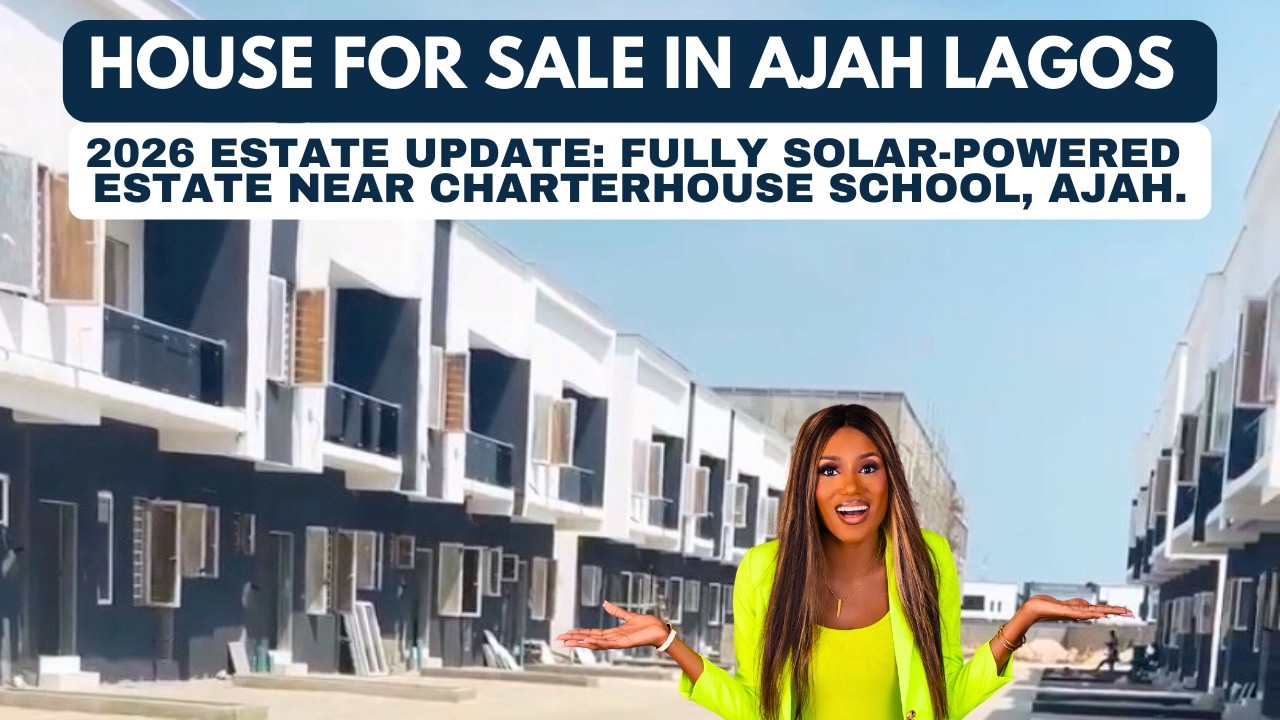 House For Sale In A Fully Solar Powered Estate Ajah,Lagos|Citadel Oasis 2026 Site Update