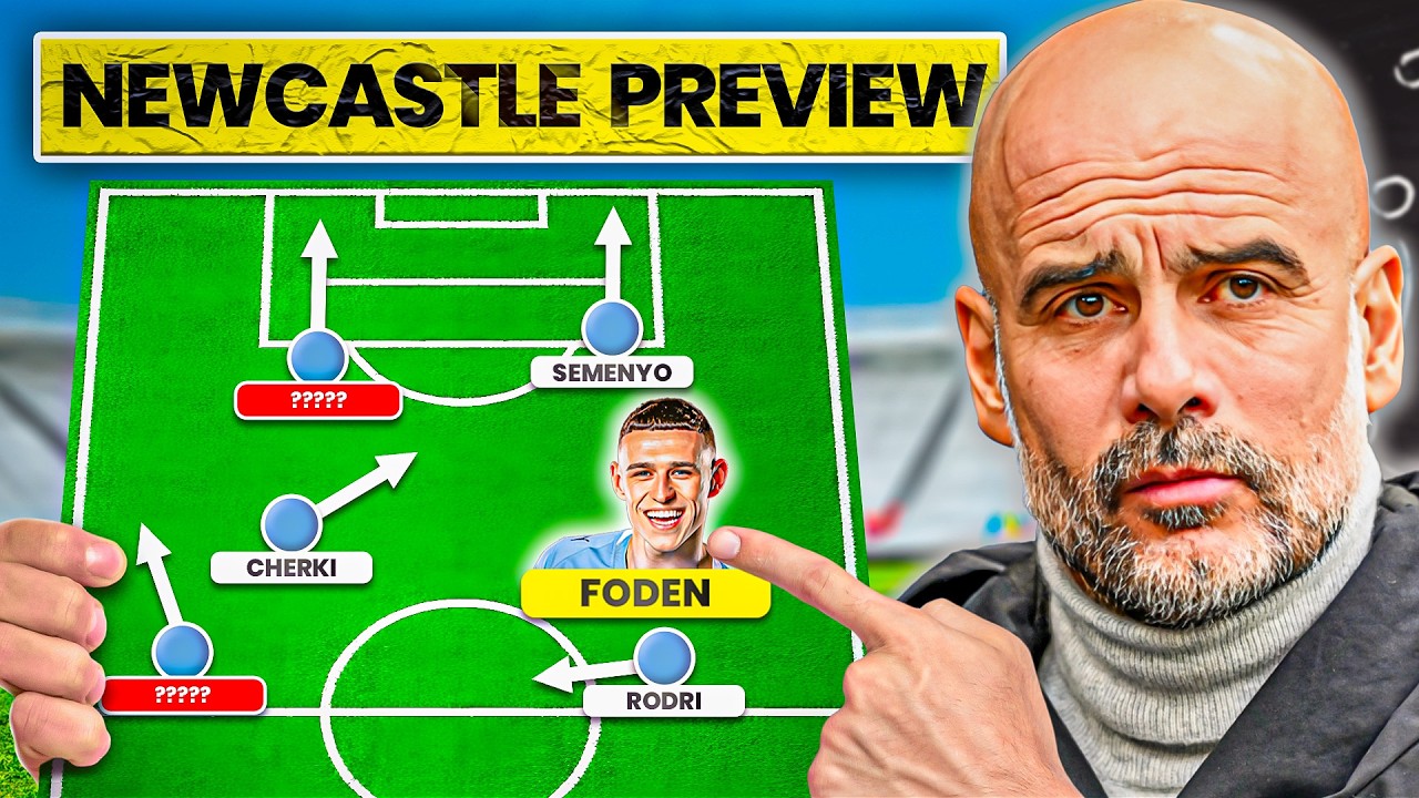 Newcastle Leave Gaps? Attack Them | Man City vs Newcastle Tactical Preview