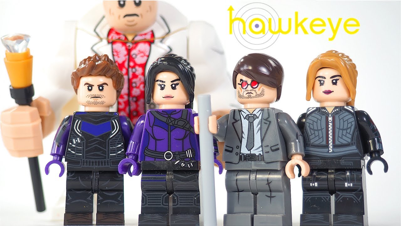 LEGO Hawkeye | Kate Bishop | Kingpin | Echo | Yelena Belova | Unofficial Lego Minifigures