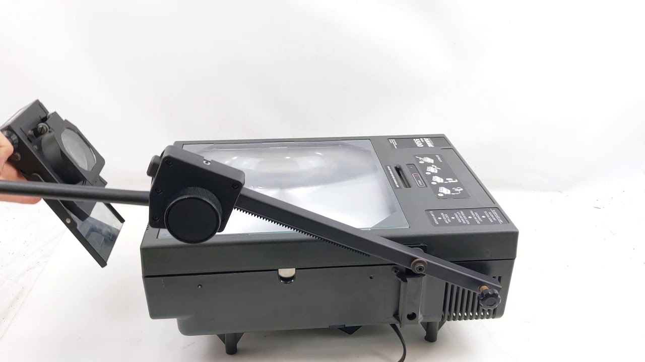 Dukane 5500 Vintage High Intensity Professional Overhead Projector with Case