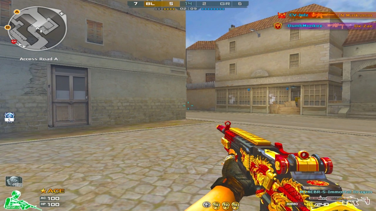 Crossfire PH M14EBR-S-Immortal Dragon Gameplay