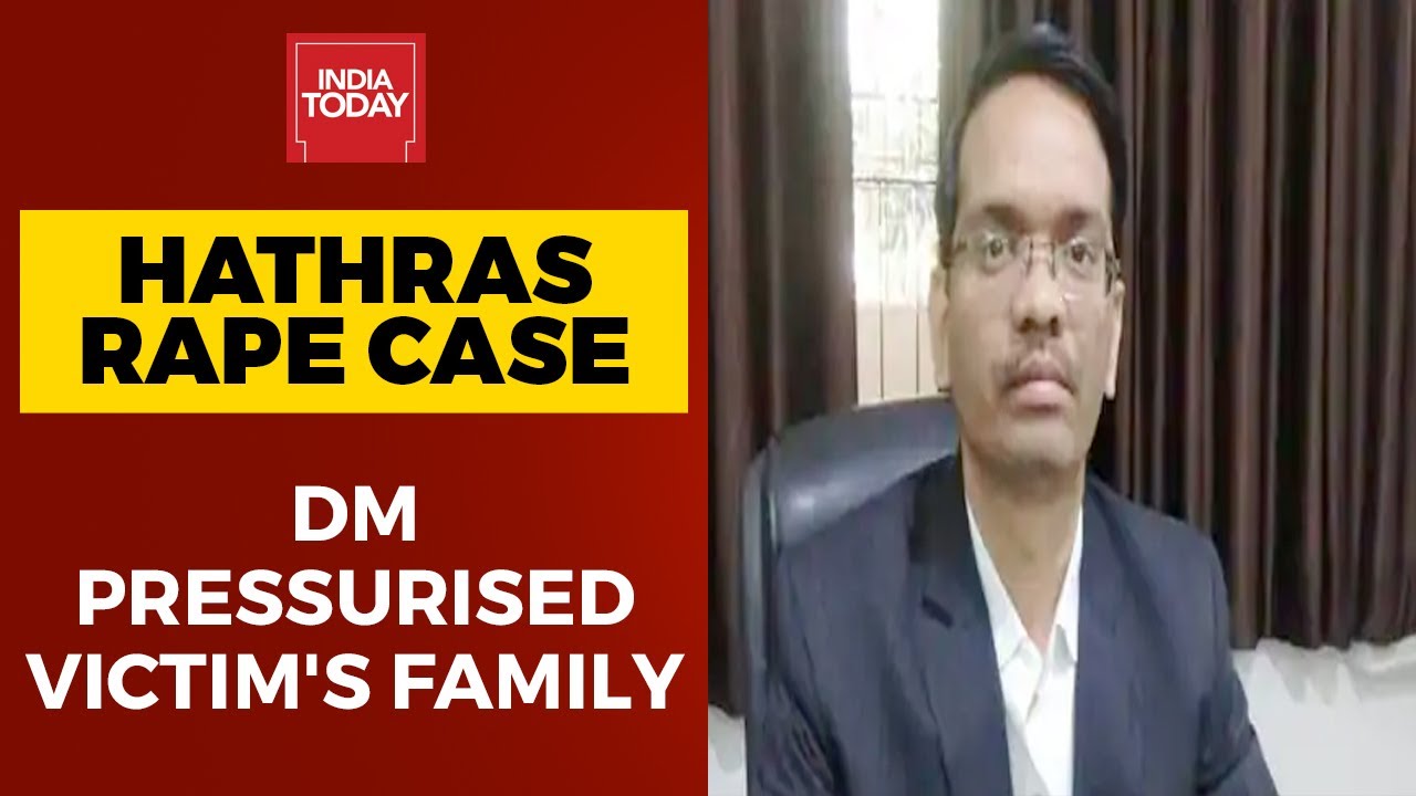 Hathras DM Praveen Lashkar Pressurised Us, Says Victim's Family