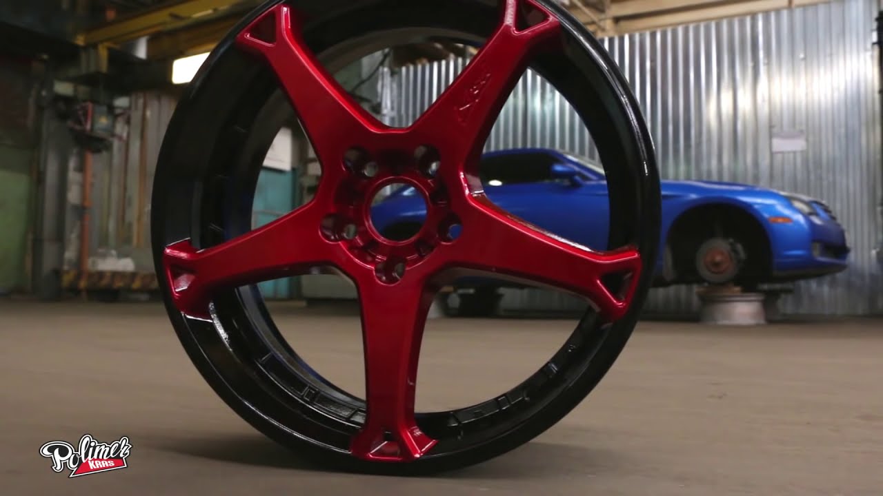 Chrysler Crossfire (deneb star) Powder Coating Wheels