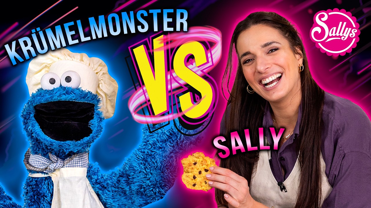 Krümelmonster zu Gast bei Sally🍪 / einfache Kekstorte / Sallys Welt