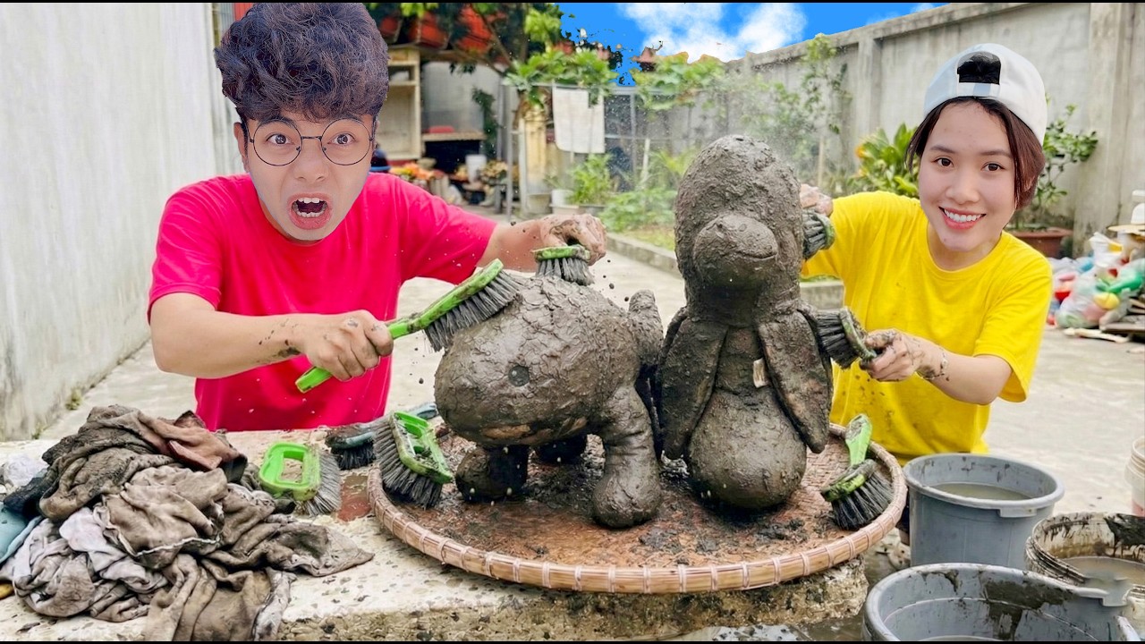 Mình Đã Hồi Phục Làm Sạch và Hồi Phục Thú Bông Bị Bỏ Rơi