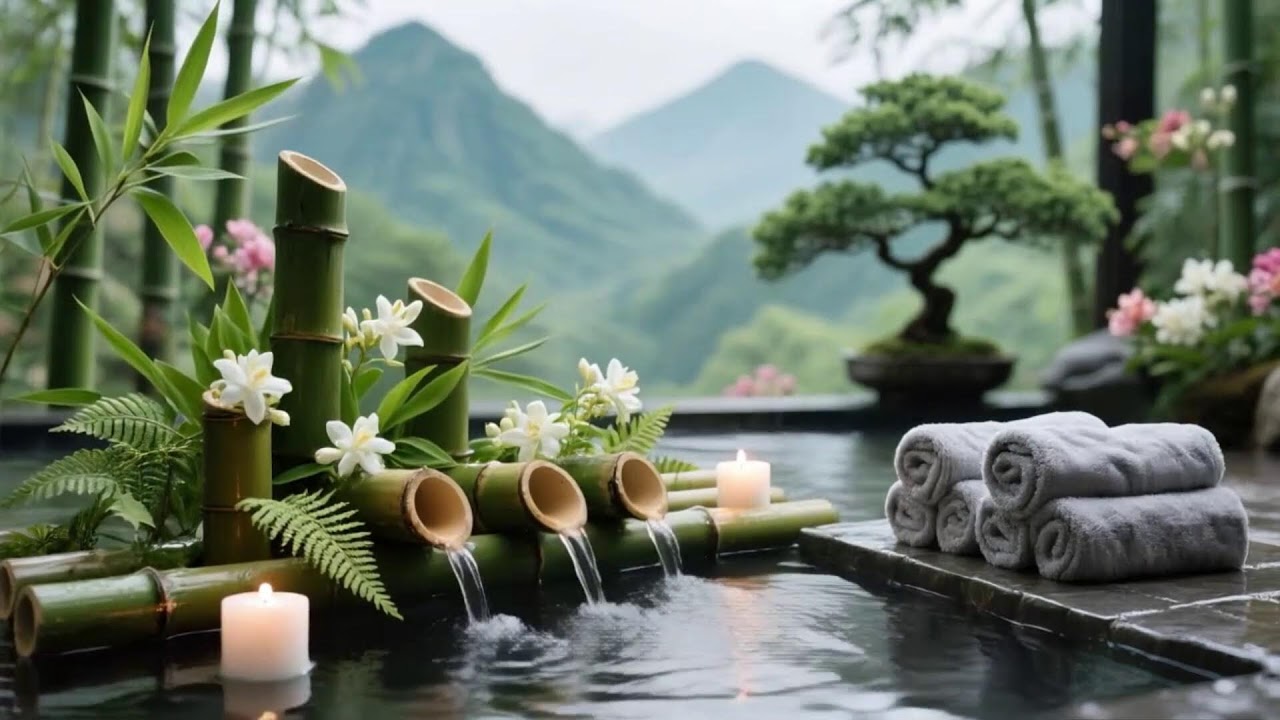 Soothing Relaxing Music 🌹 Peace of Mind, Anxiety Relief, Calm Water for 12 Hour Sleep Relax 1