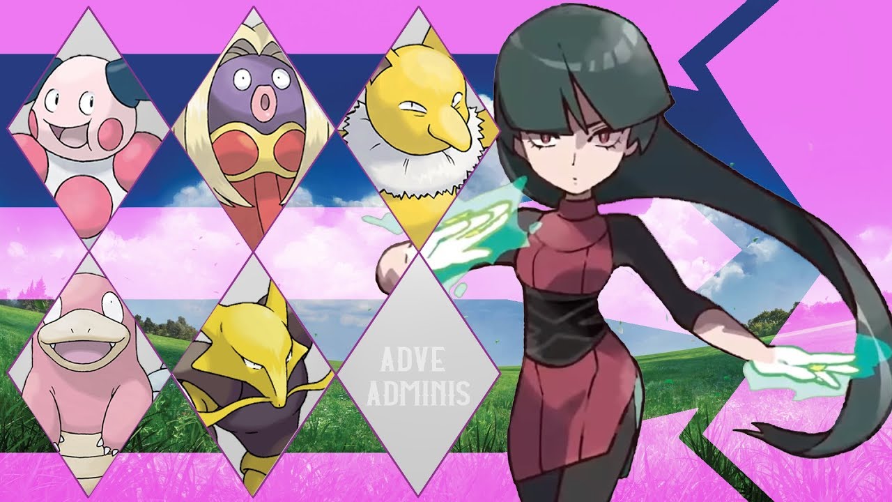 Pokemon Let's go Pikachu and Let's go Eevee All Gym Leaders Teams and Rematch