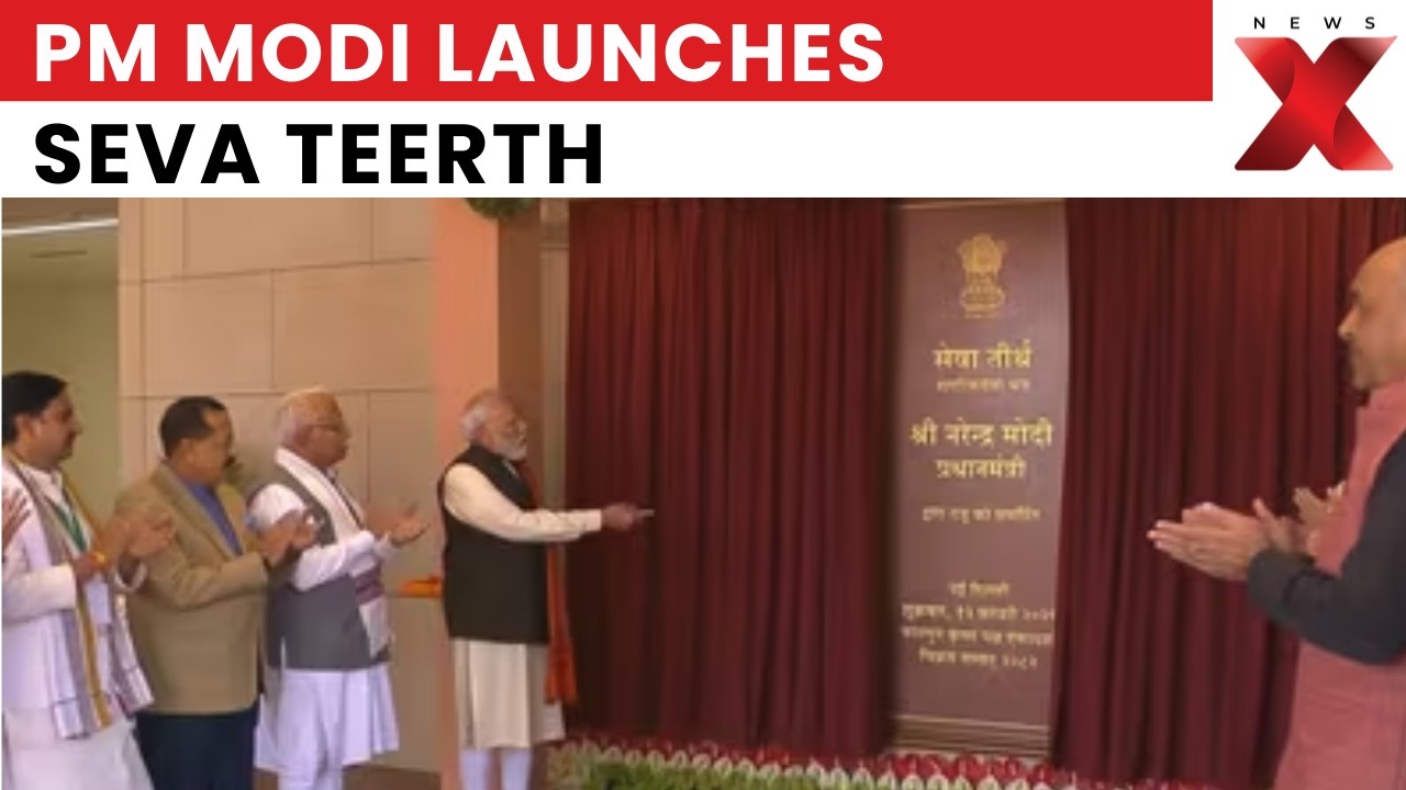 PM Modi Inaugurates Seva Teerth and Kartavya Bhavan in New Delhi | NewsX