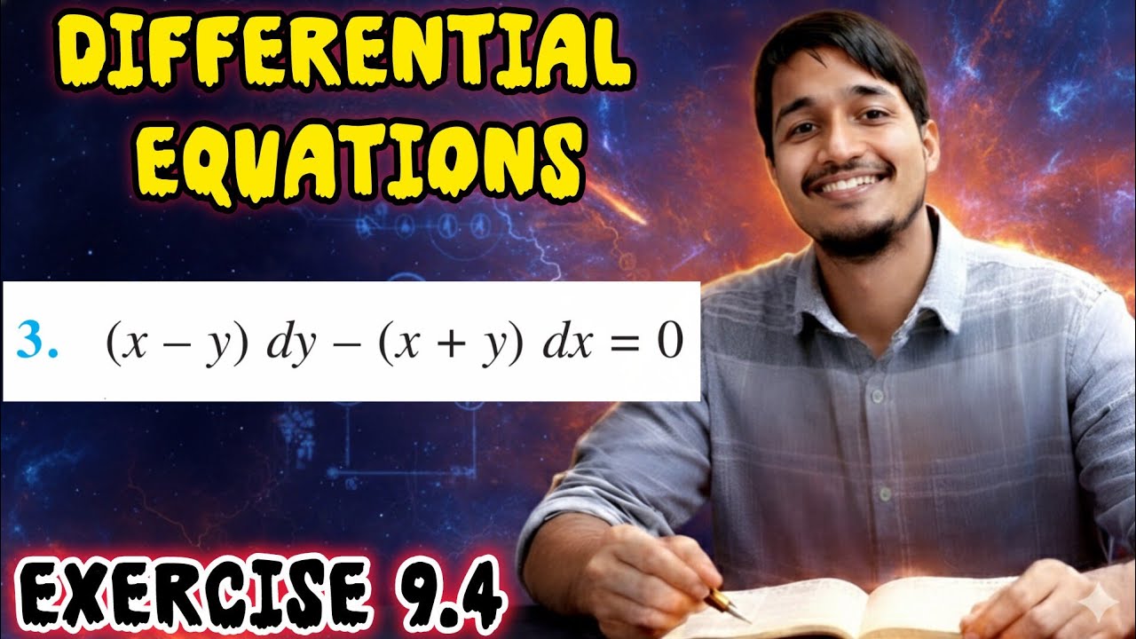 Ex 9.4 class 12 maths q3 | Ex 9.4 q3 class 12 | Question 3 exercise 9.4 Class 12