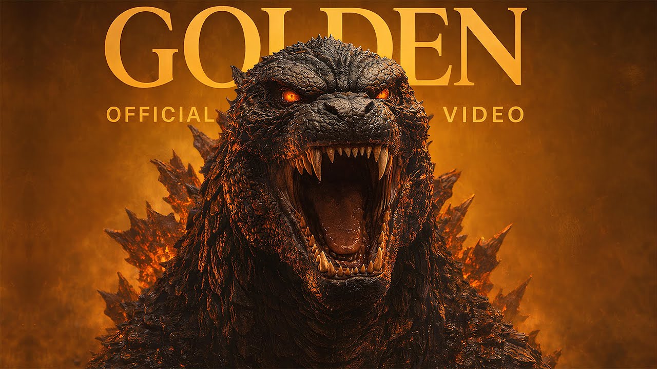 GOLDEN x FUNNY GODZILLA (Official Music Cover)