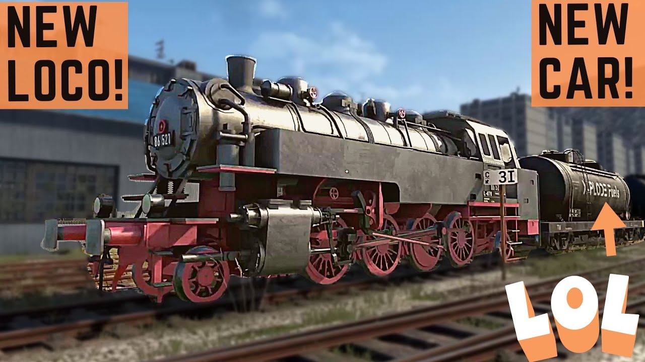 [DV] NEW ROAD STEAM ENGINE and TANK CARS FOR DERAIL VALLEY!
