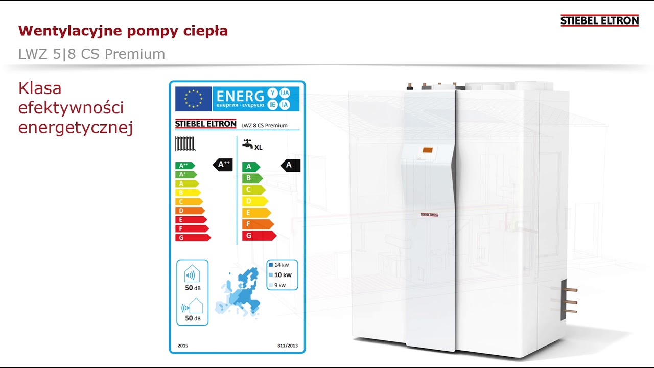 STIEBEL ELTRON - wentylacyjne pompy ciepła LWZ 5 | 8 Premium