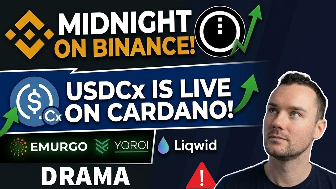 Cardano March Updates: USDCx Bridge LIVE, NIGHT on Binance & More