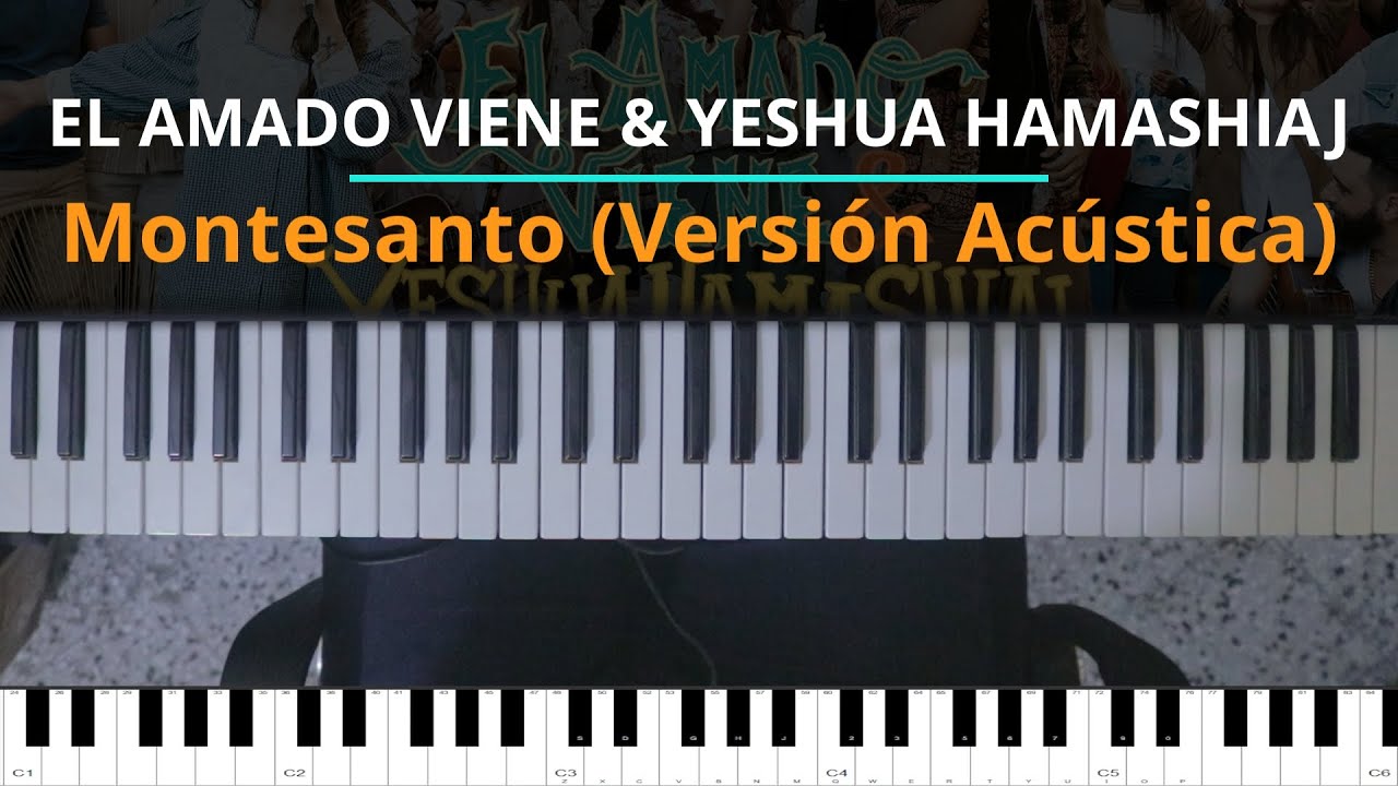 #TUTORIAL El Amado Viene & Yeshua HaMashiaj - Montesanto (Versión Acústica) |Kevin Sánchez Music|