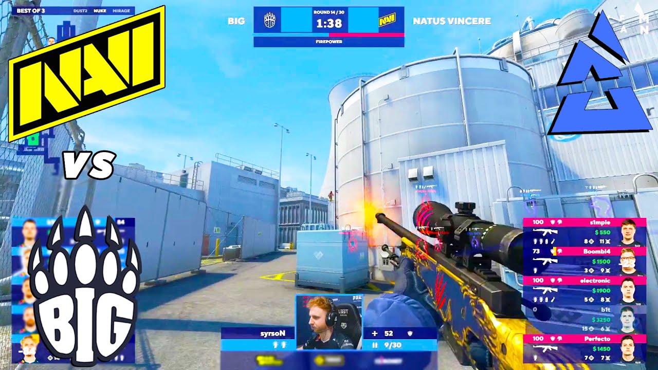 НАВИ ПЕРВЫЙ МАТЧ!! - NAVI vs BIG | Blast Premier Fall Finals 2021 (CS:GO)
