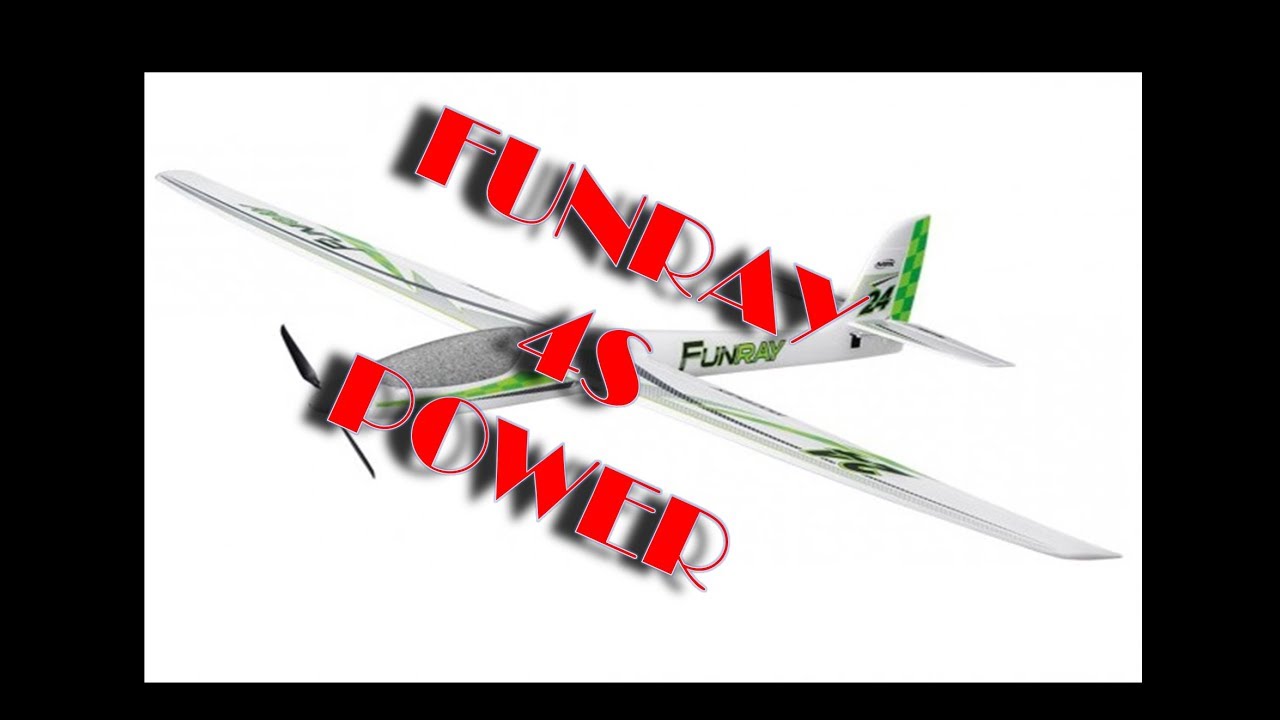 All new Multiplex Funray -- flying with 4s
