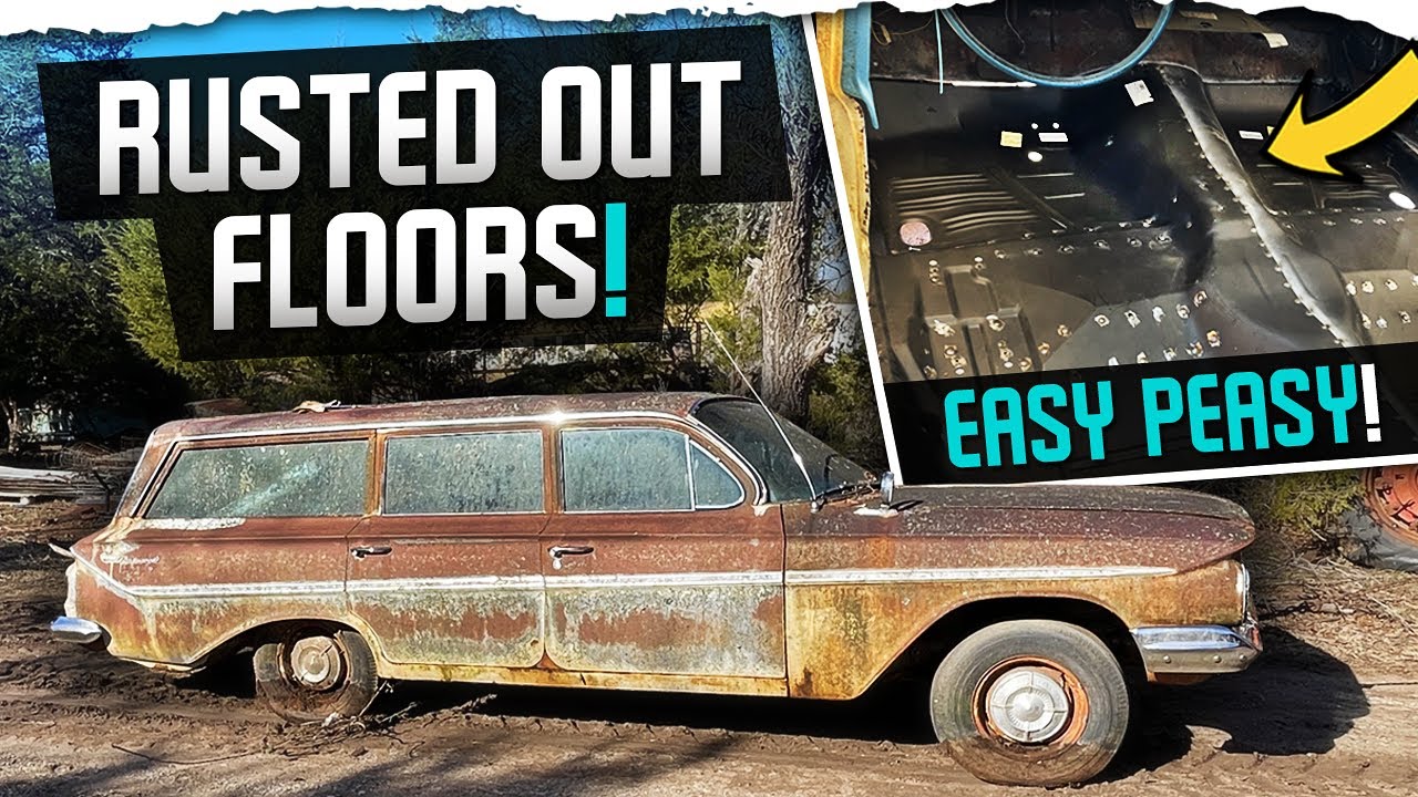 1961 Parkwood Wagon FLOOR PAN replacement!