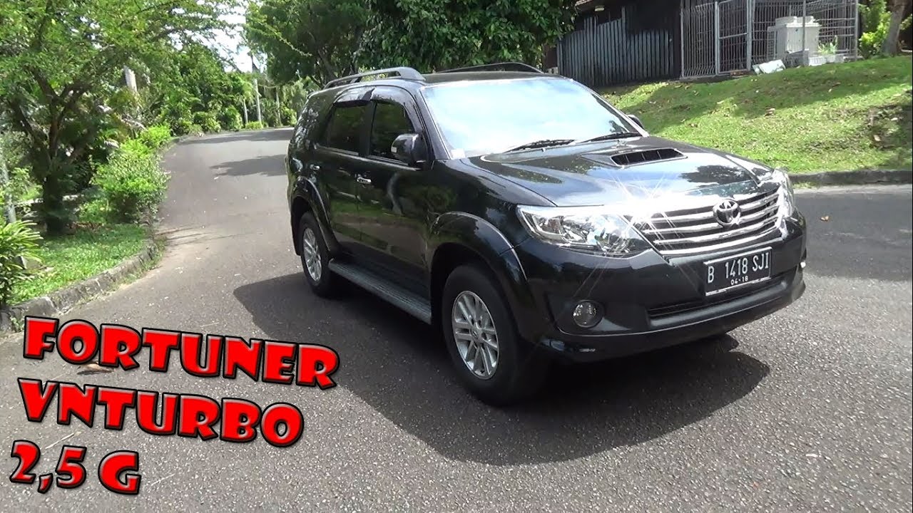 Review Toyota Fortuner G VNTurbo Tahun 2013