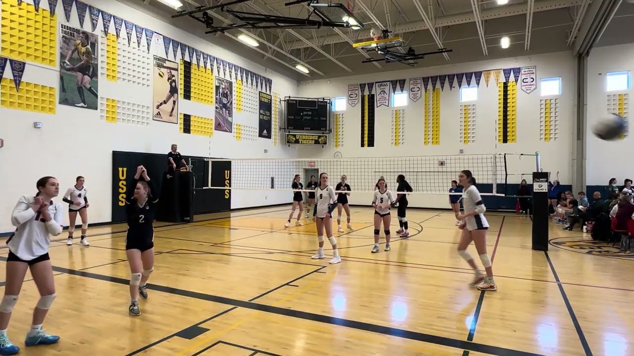 87s Senior Girls Volleyball vs Ajax - Set #1