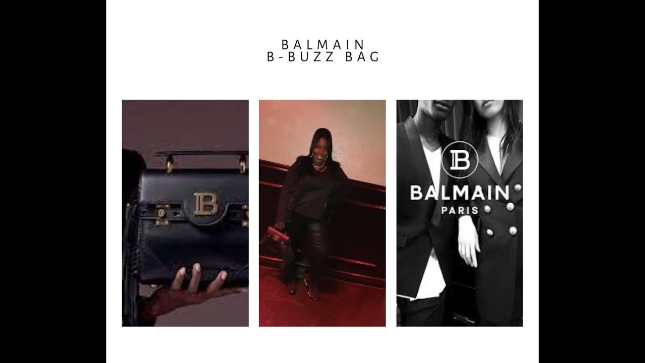 Balmain B- Buzz Bag (Bag is on SALE NOW)- I had a small issue !