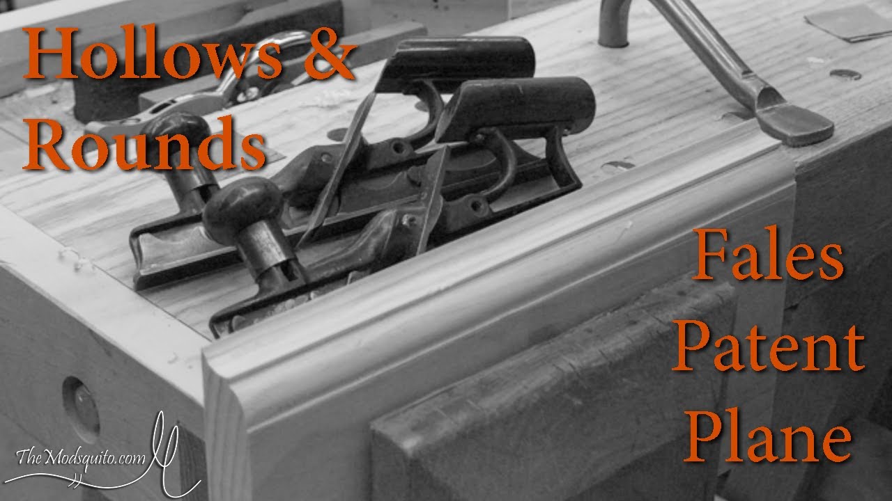 Hollows & Rounds with Fales Patent Plane - Double Roman Ogee