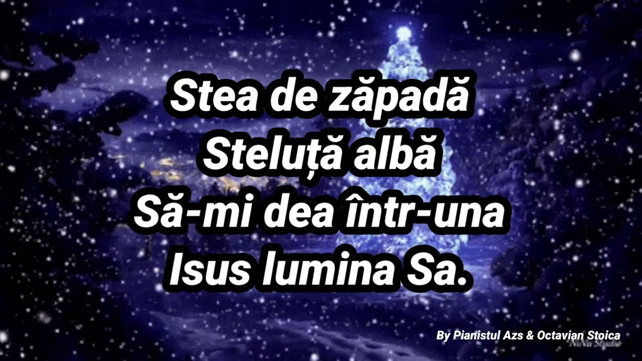 Ca fulgul de nea - Karaoke by Pianistul Azs