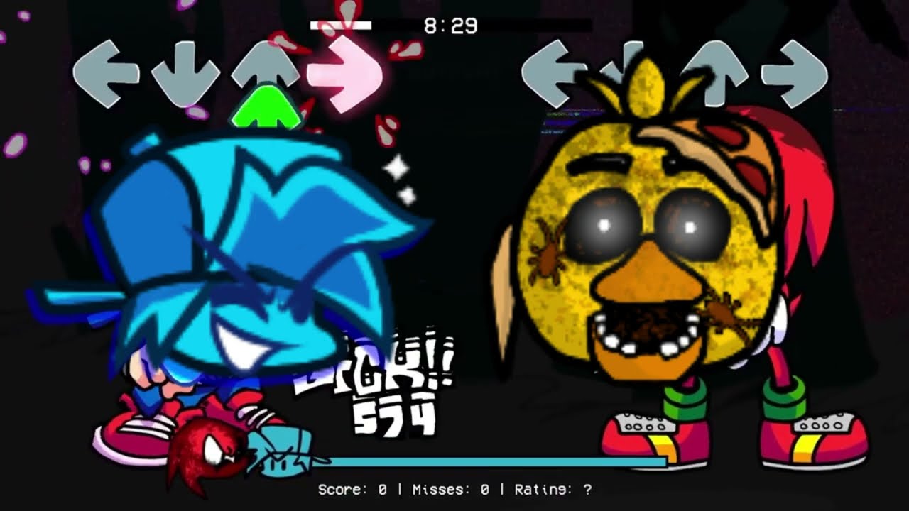Four way fracture but fnaf 1 everyone sing it cover fnf