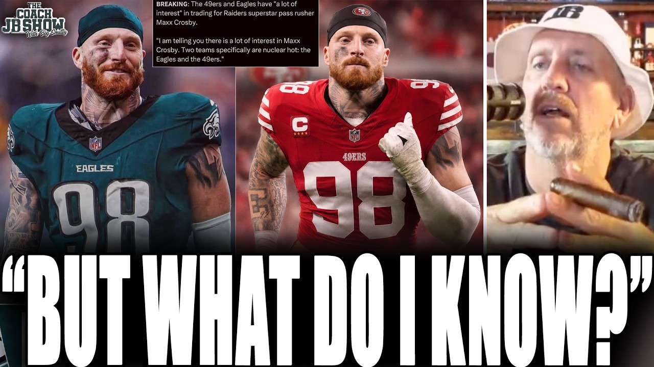Coach JB ОТВЕЧАЕТ на слухи об ОГРОМНОМ интересе 49ers и Eagles к Maxx Crosby!