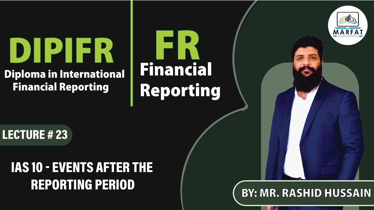 IAS 10 | Events after the reporting period