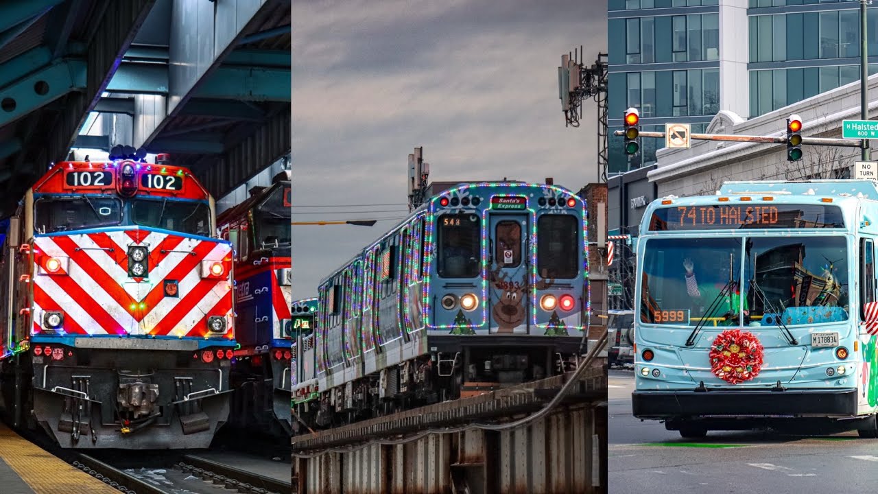 The 2025 CTA and Metra Holiday Music Video! 