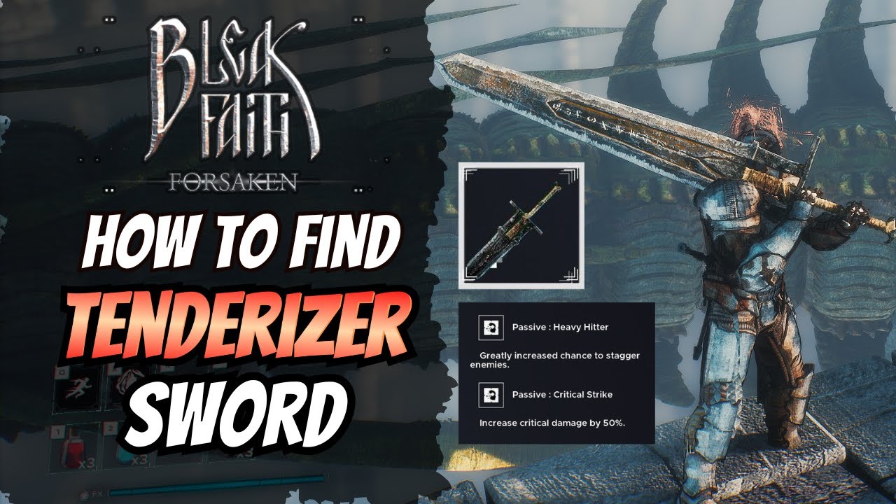 Bleak Faith Forsaken: Как получить меч-размягчитель!