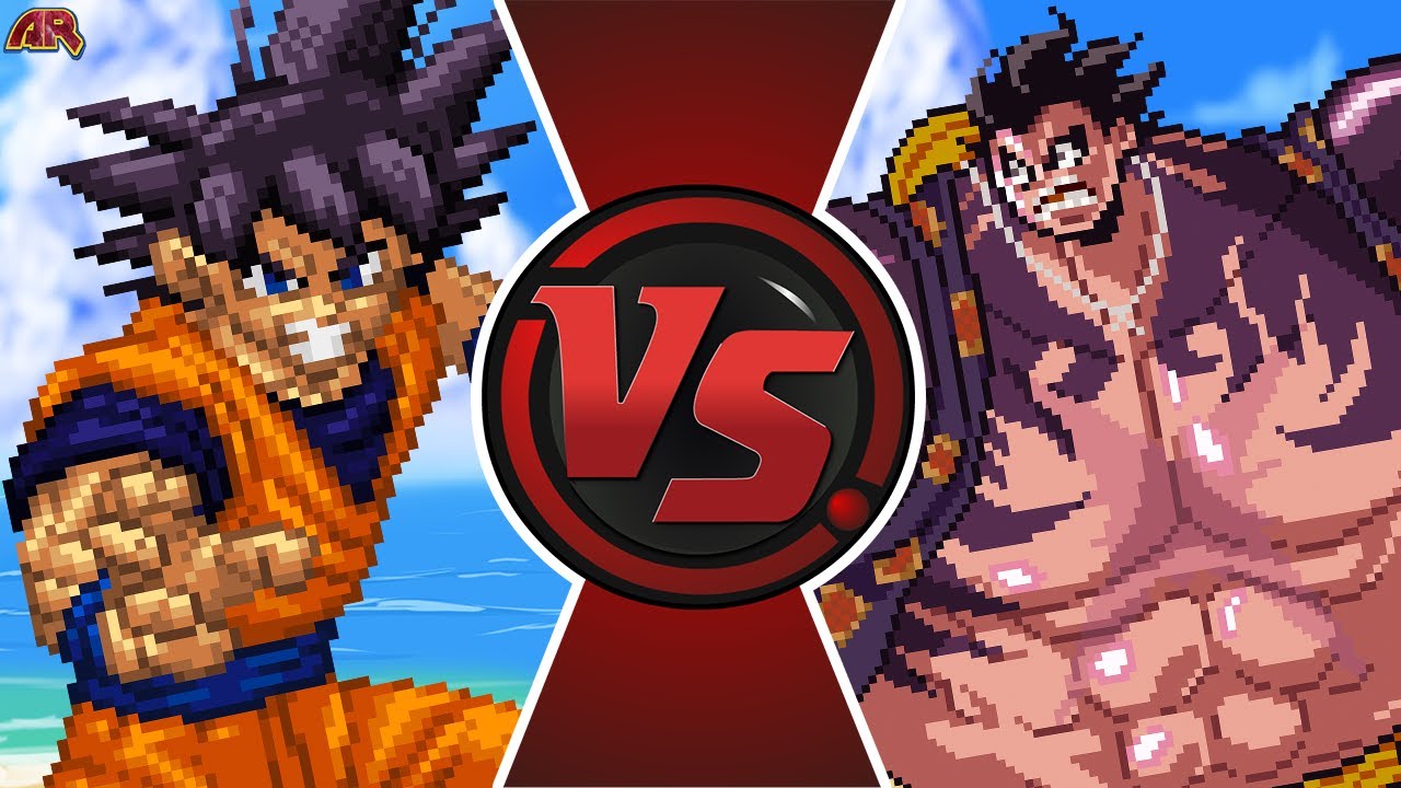 1% GOKU vs LUFFY GEAR 4! (One Piece vs Dragon Ball Super Animation)