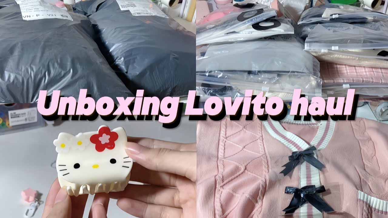 [UNBOXING] Haul Lovito tháng 9 📌 // Unboxing shopee🫧 // Dieuxinhh